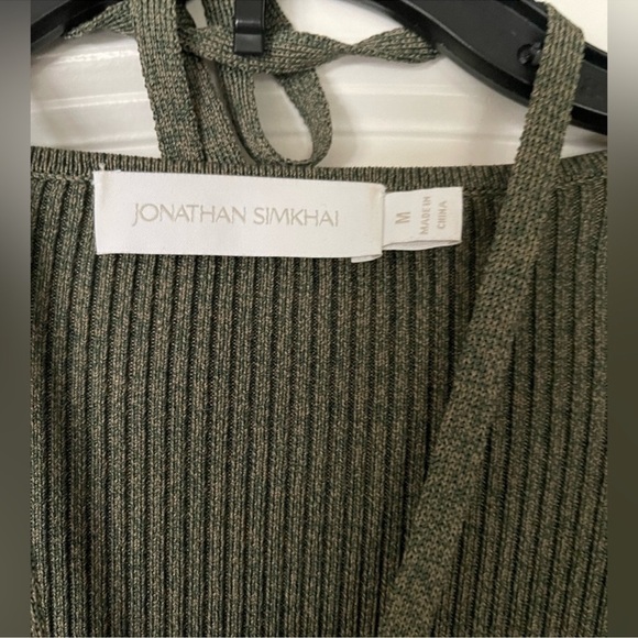 Jonathan Simkhai Alexia Tie Neck long sleeve - Picture 4 of 5